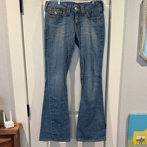 True Religion Blue Flare Women's Jeans